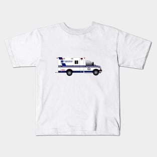 Columbia University EMS Ambulance Kids T-Shirt